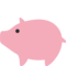 Pig emoji on Twitter